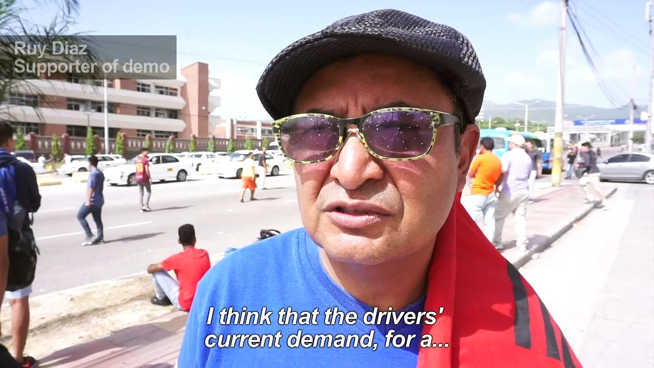 Drivers clash with police in Honduras during fuel strike