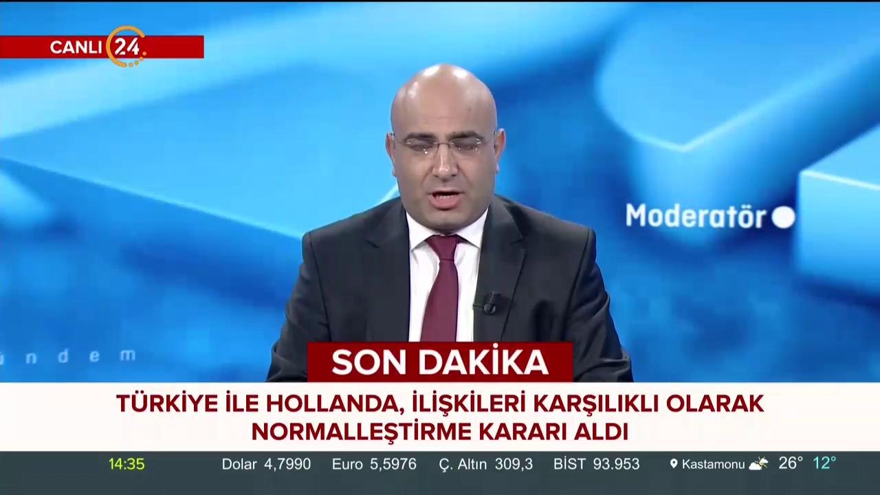 Dışişleri Bakanlığı ve Hollanda Dışişleri ortak açıklama yaptı