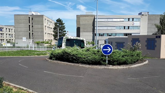 Véhicule autonome développé par le CNRS à Clermont-Ferrand