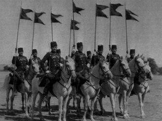 Squadron of soldiers of the Ertuğrul Cavalry Regiment