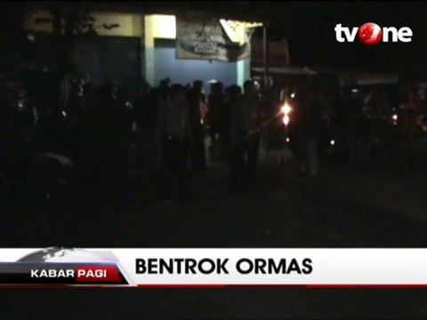Senggolan Saat Joget, Dua Ormas di Banjar Bentrok