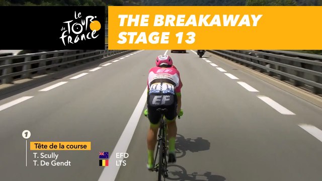 Les échappés / The breakaway - Étape 13 / Stage 13 - Tour de France 2018