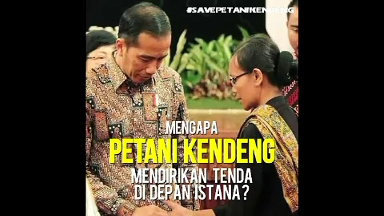 SAVE PETANI KENDENG