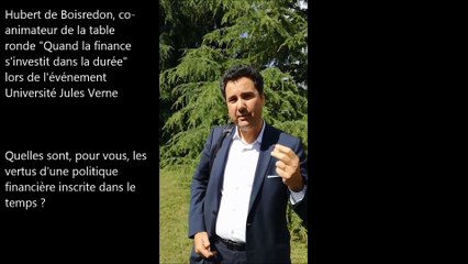 Quelles sont les vertus d'une politique financière inscrite dans le temps ?