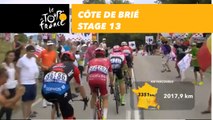 Côte de Brié - Étape 13 / Stage 13 - Tour de France 2018