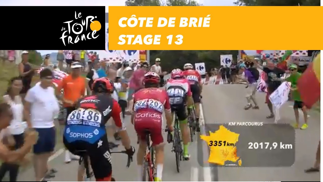 Côte de Brié - Étape 13 / Stage 13 - Tour de France 2018