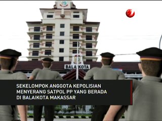 Kronologis Bentrok Polisi-Satpol PP