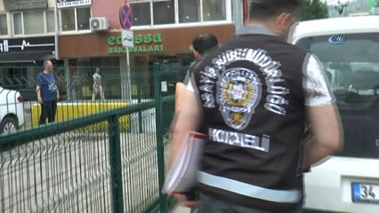 Kamyonların akülerine dadanan hırsızlar, polisten kaçamadı