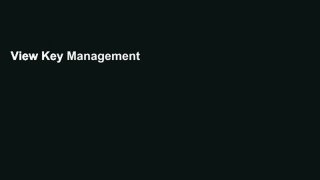 View Key Management Ratios: Master the management metrics that drive and control your business