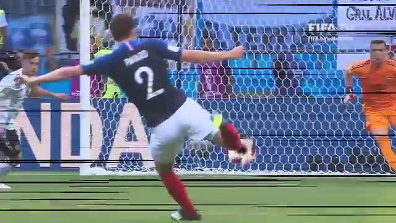 Le but de Pavard face à l'argentine version Olive et Tom !