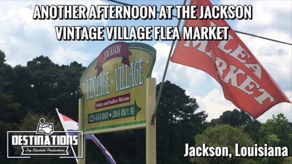 Looking For Old Stuff AGAIN at  the Vintage Village in Jackson, Louisiana
