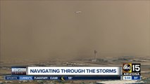 Flying through monsoon storms in the Valley