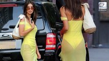Emily Ratajkowski FLAUNTS Her Assets In A Neon Yellow Sheer Dress