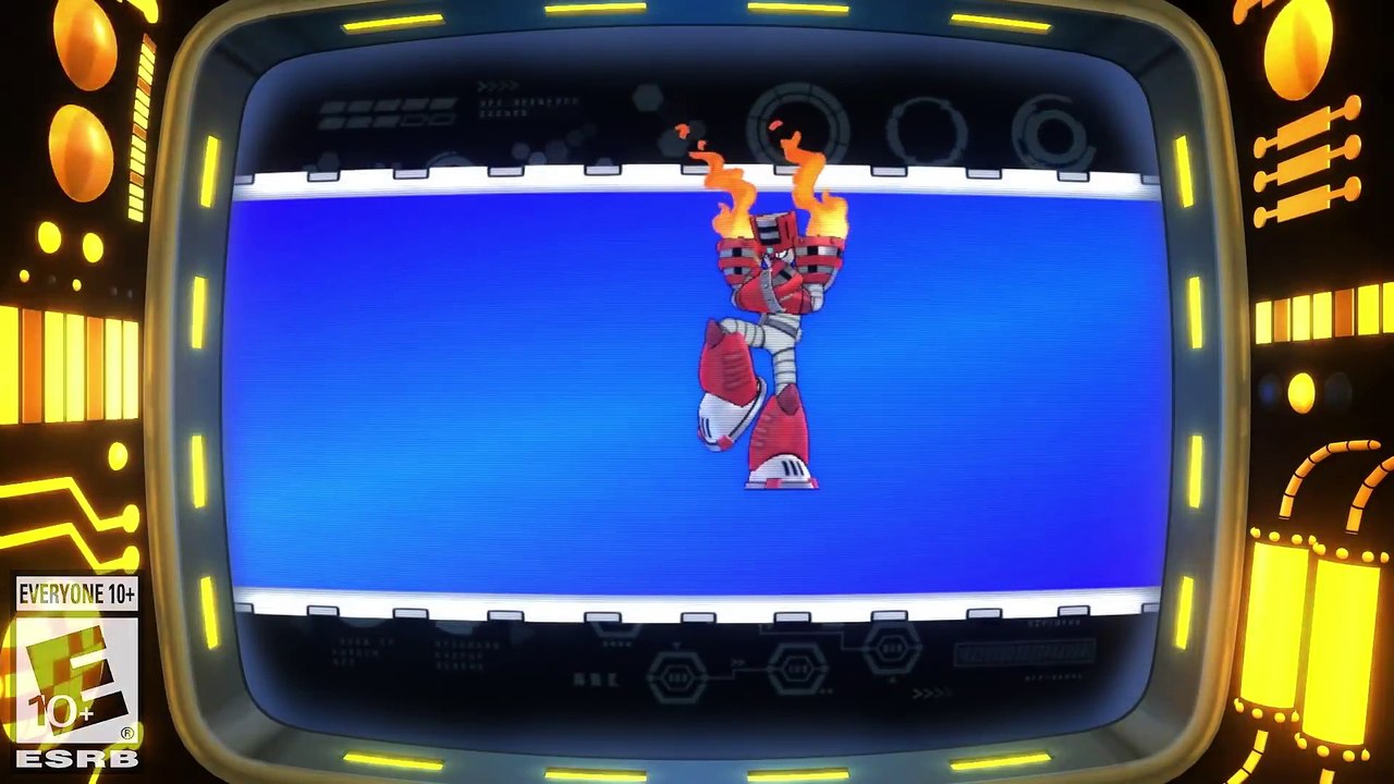 Mega Man 11 - Mega Man vs. Torch Man Gameplay