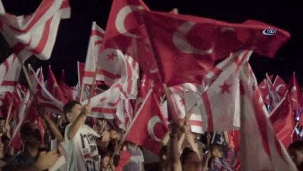 KKTC'de 'Şafak Nöbeti' Coşkuyla Kutlandı