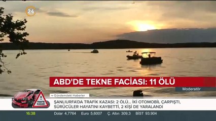 ABD'de tekne faciası: 11 ölü