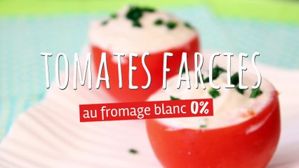 Tomates farcies au fromage blanc