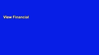 View Financial Statement Analysis and Security Valuation Ebook Financial Statement Analysis and