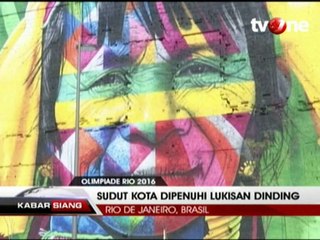 Jelang Olimpiade, Sudut Kota Dipenuhi Lukisan Dinding