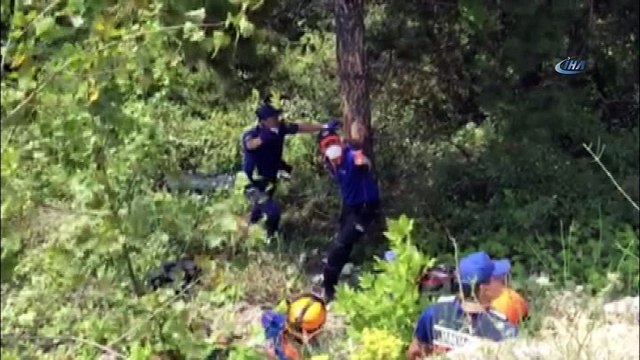 Kayıp genç adamın motoruyla uçuruma yuvarlandığı ortaya çıktı