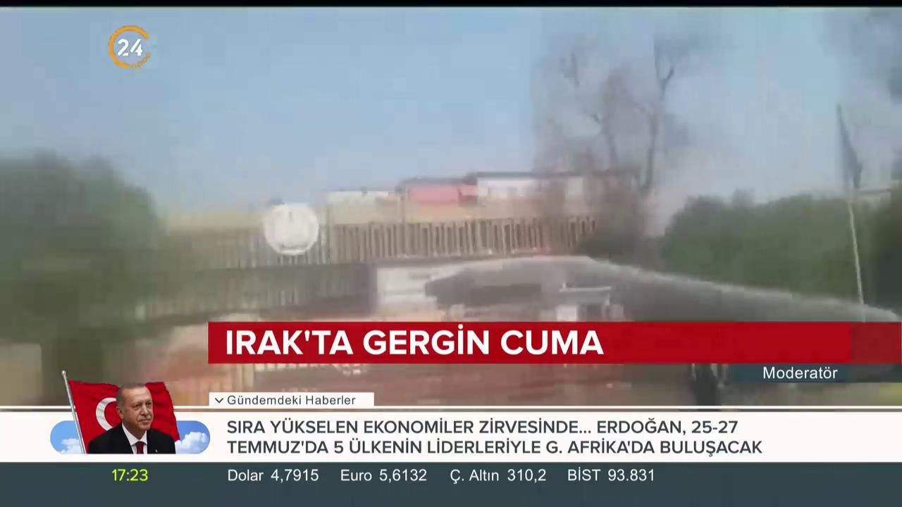 Irak'ta gergin cuma