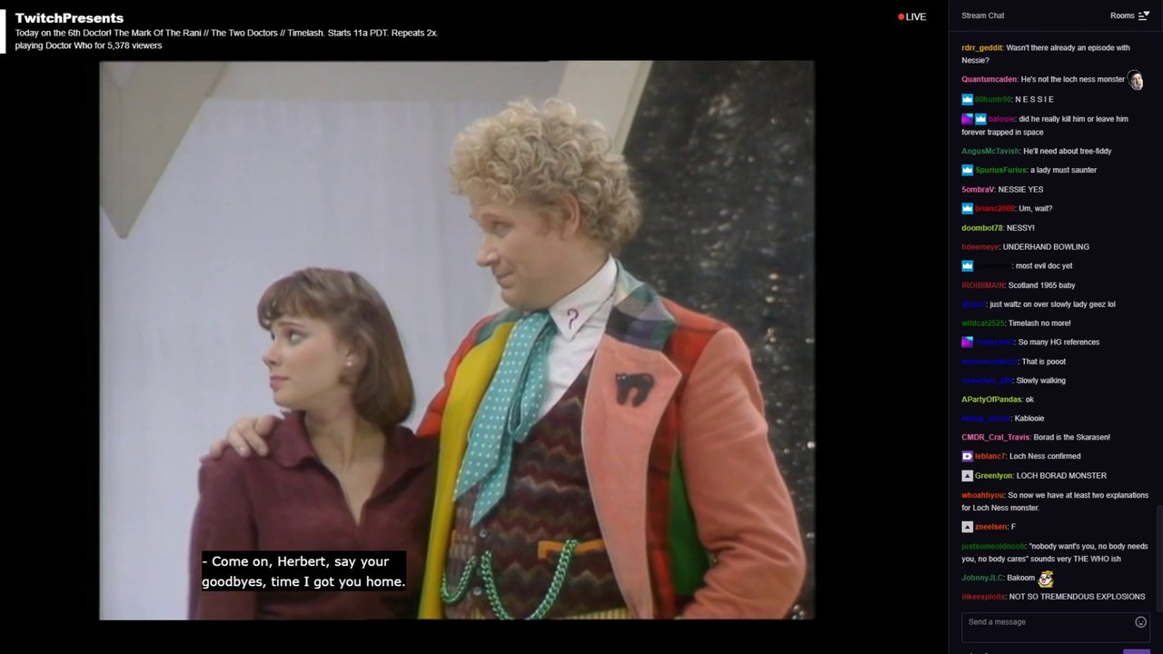 TwitchPresents - Doctor Who Stream - Timelash (4/4)