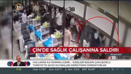 Çin'de sağlık çalışanına saldırı