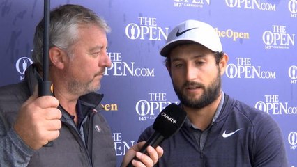 Golf - The Open - La réaction d'Alexander Levy à l'issue de la 2ème journée