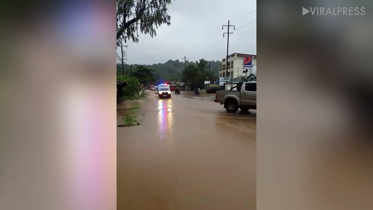 Typhoon Henry Flood Alert