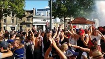 Fans Merayakan Kemenangan Prancis