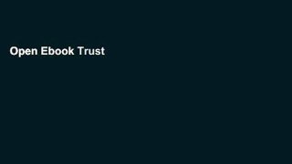 Open Ebook Trust Agents: Using the Web to Build Influence, Improve Reputation, and Earn Trust