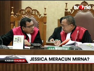 Saksi Lambung Mirna Dipenuhi Bercak Kehitaman