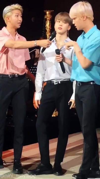 BTS Singing for their manager
