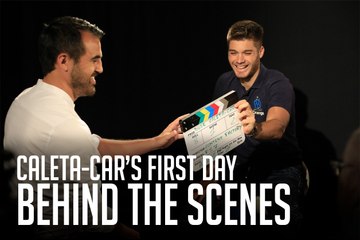 Caleta-Car | Behind the scenes on the first day