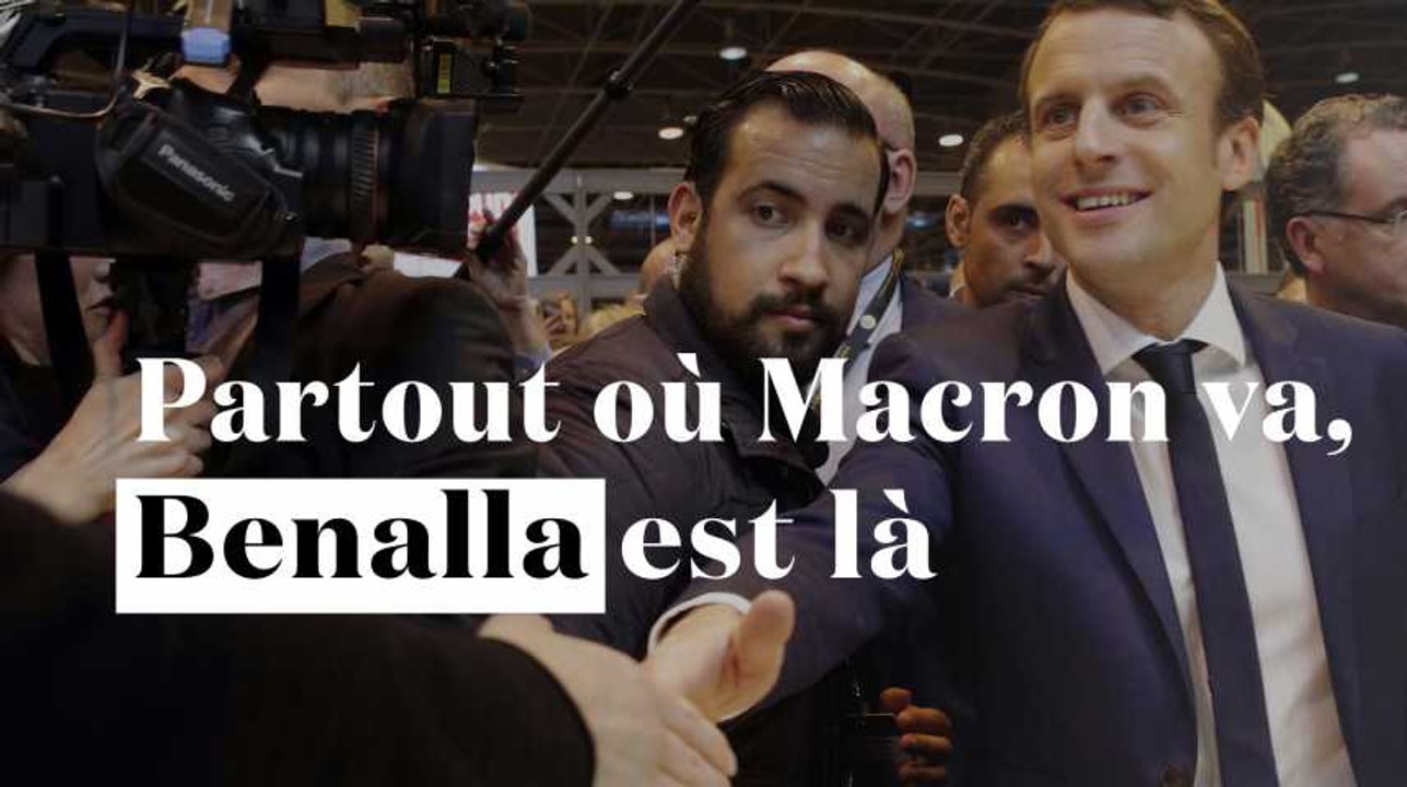 Toutes ces fois où Benalla s'est affiché aux côtés de Macron
