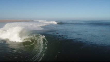 The Heaviest Skeleton Bay Barrel Ridden Yet | SURFER Magazine's Bite Size: Oliver Kurtz