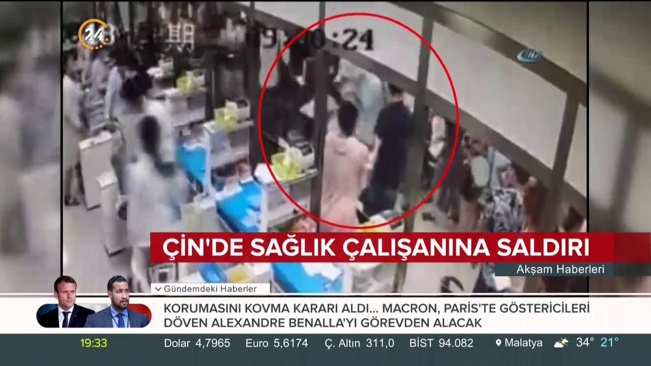 Çin'de sağlık çalışanına saldırı
