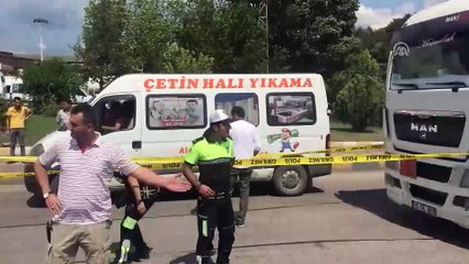 Tırın çarptığı yaşlı adam öldü - KARABÜK