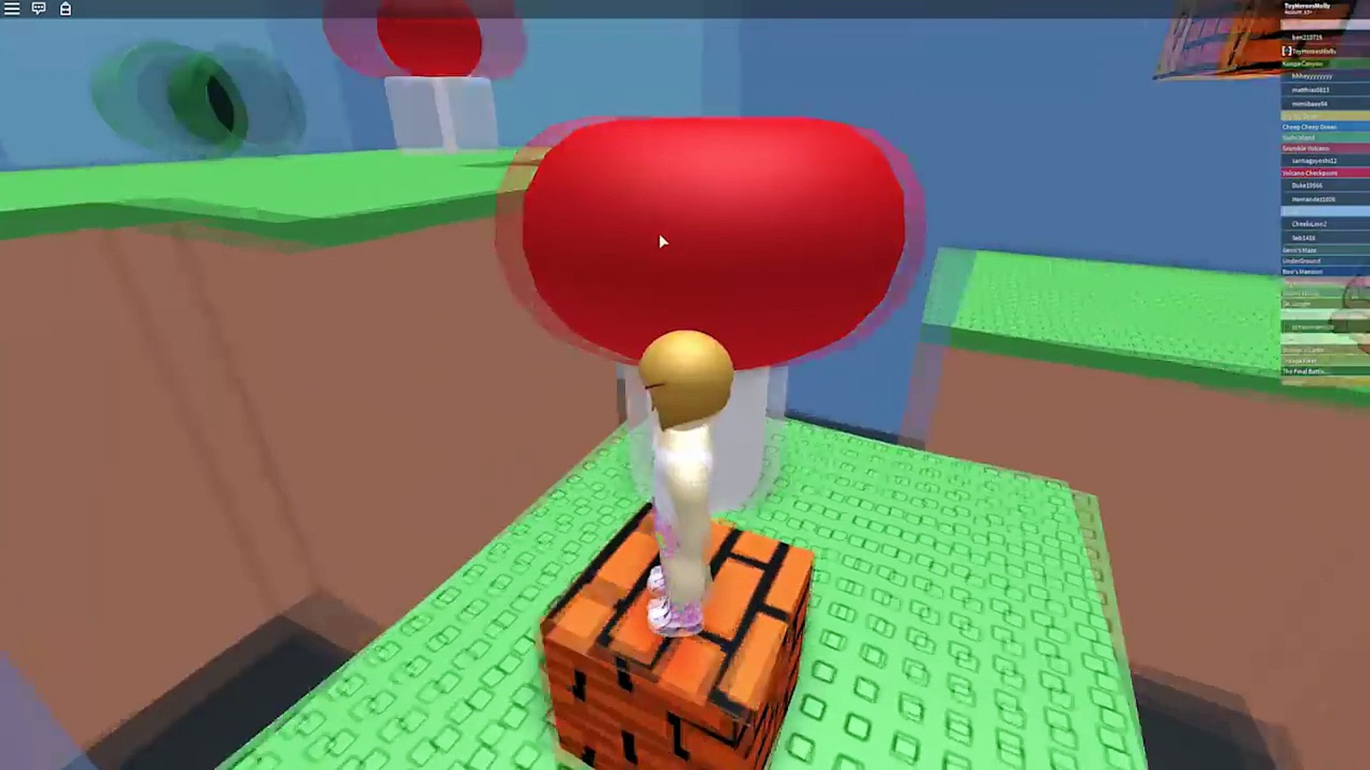 Roblox Escape Mario Adventure Obby With Molly The Toy Heroes - roblox adventure obby game
