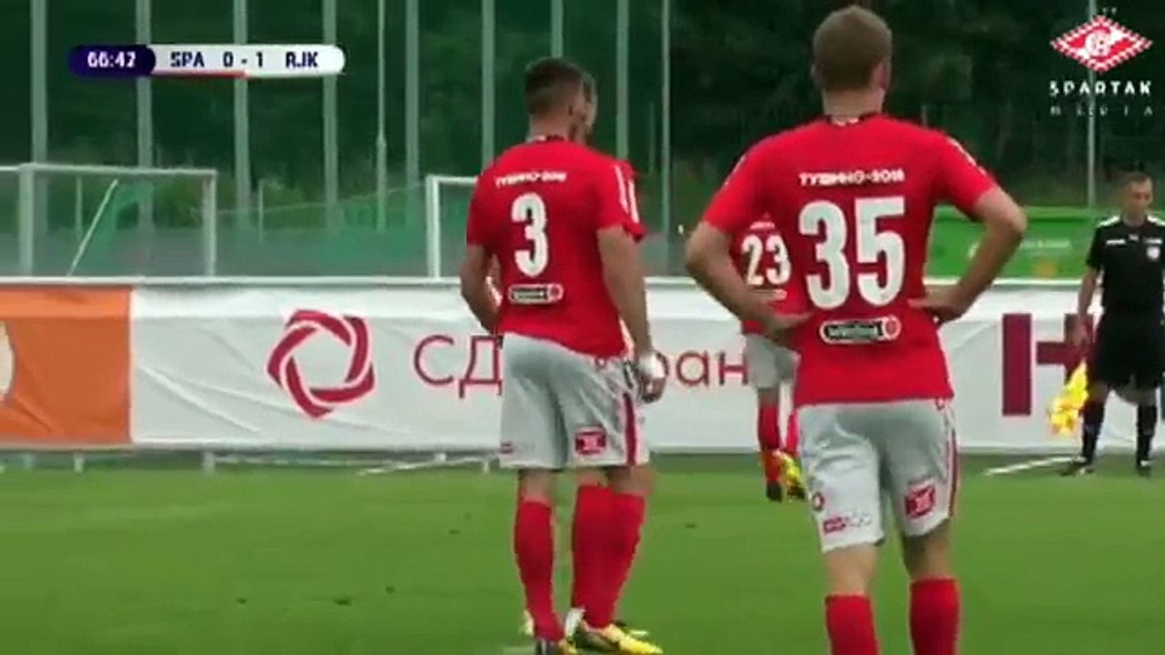 Spartak Moskau 1:3 Rijeka (Friendly Match. 10 July 2018)