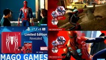 Spider-Man PS4 Todas as roupas da Pre Order ( Aranha Velocidade, Aranha de Ferro  e Aranha Punk) e trailer Comic Con 2018