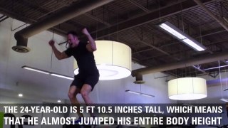 Highest Standing Jump - Guinness World Records