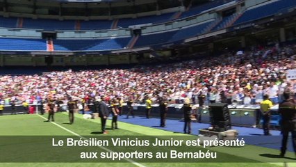Le jeune brésilien Vinicius Jr au Real Madrid: "Je suis prêt!"