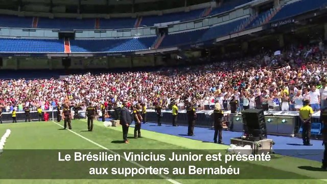 Le jeune brésilien Vinicius Jr au Real Madrid: Je suis prêt!