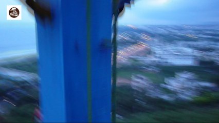 CABLE CAR VIEW OF BAY OF BENGAL/ VIZAG/ VISAKHAPATNAM/ 2018