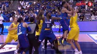 Huge Basketball Fight Breaks Out Between Australia And Philippines