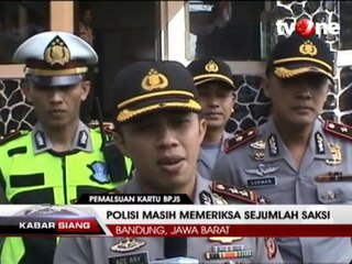 Polisi Tangkap Pemalsu Kartu BPJS