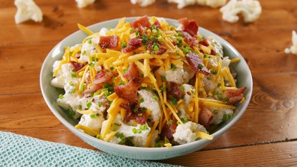 This Loaded Cauliflower Salad Is The Low-Carb Version Of Potato Salad