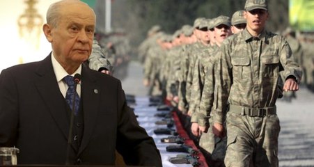 MHP Lideri Devlet Bahçeli'den Bedelli Askerlik Açıklaması: 28 Güne Ne Gerek Vardır?