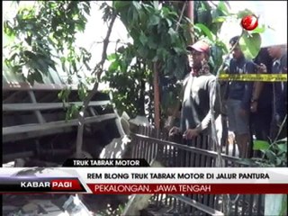 Dua Pengendara Motor Tewas Ditabrak Truk di Jalur Pantura